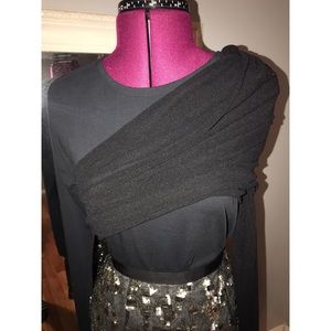 Joseph Chiffon Jersey Blouse